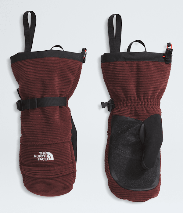 Corduroy Montana Ski Mitts TNF Sumac HERO