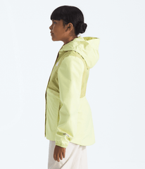 Girls Antora Rain Jacket TNF Lemon MistPear MODEL34