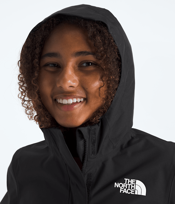 Girls Antora Rain Jacket TNF TNF BlackTNF Black MODELHOOD2