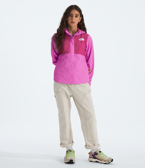 Girls Antora Rain Jacket TNF HERO2