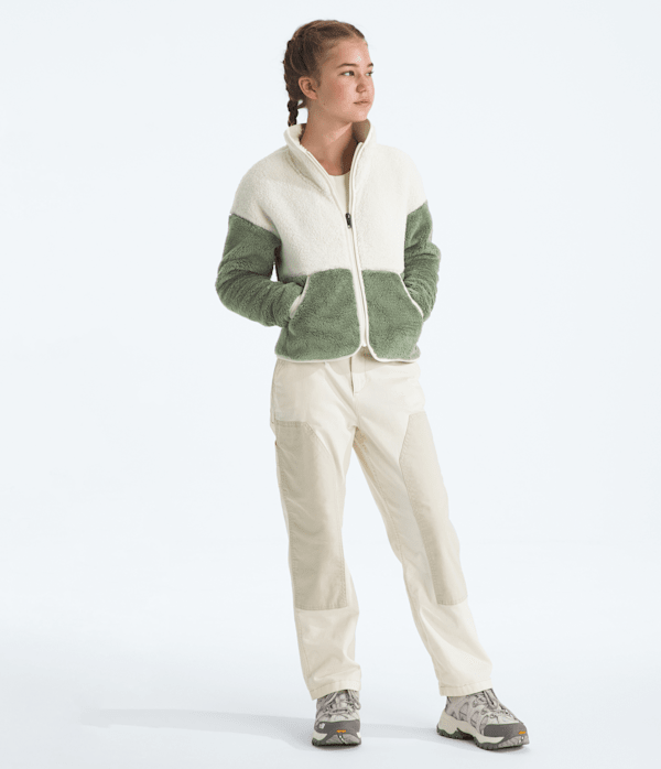 Girls Cabin Fleece FullZip Jacket TNF HERO2