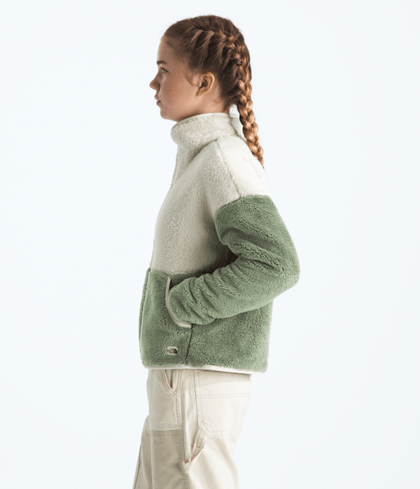 Girls Cabin Fleece FullZip Jacket TNF MODEL34