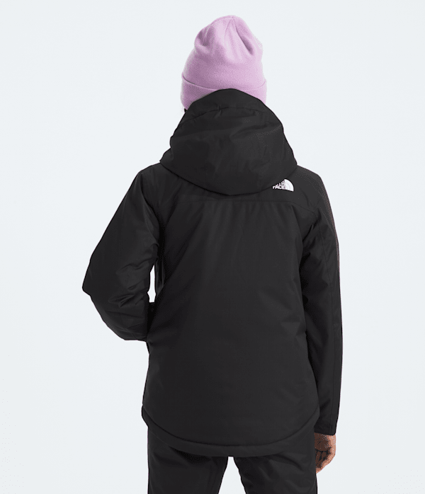 Girls Freedom Insulated Jacket TNF TNF Black BACK