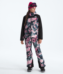 Girls Freedom Insulated JacketPrint TNF Pale Blossom Frozen Floral Print HERO2