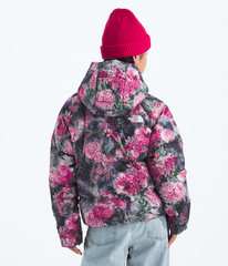 Girls North Down Hooded JacketPrint TNF BACK