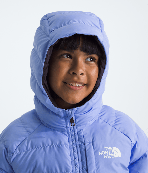 Girls Reversible Perrito Hooded Jacket TNF MODELHOOD2