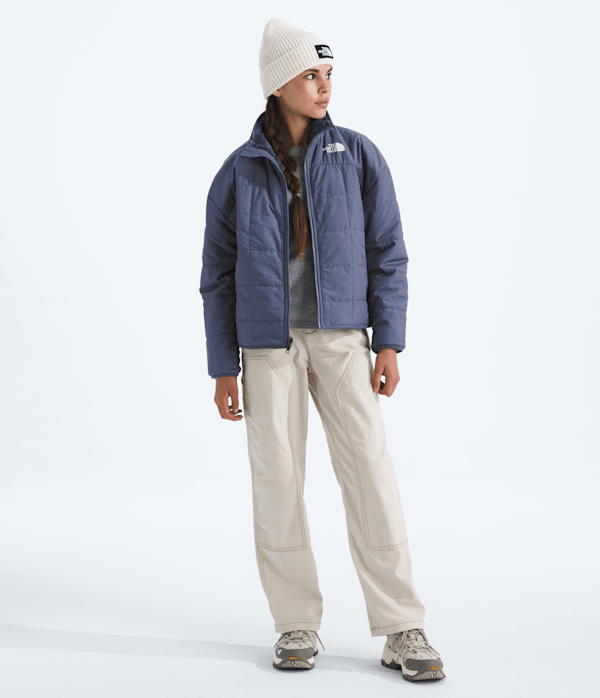 Girls Reversible Shasta FullZip Jacket TNF Twilight Galaxy HERO2