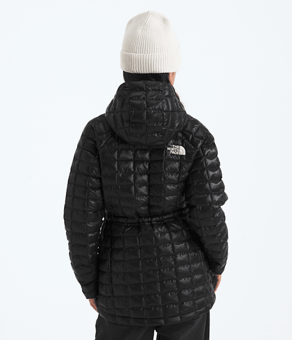 Girls THERMOBALL Parka TNF TNF Black BACK