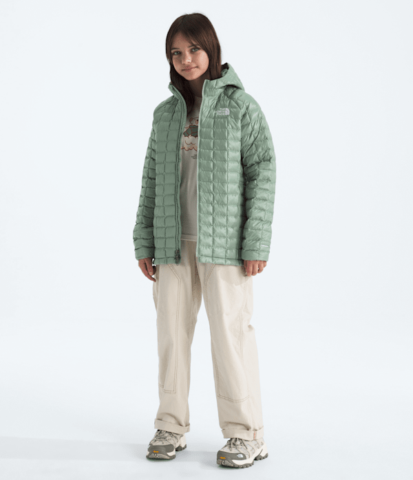 Girls THERMOBALL Parka TNF Slate Moss HERO2