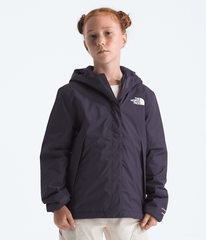 Girls Warm Antora Rain Jacket TNF Endless Dusk Main