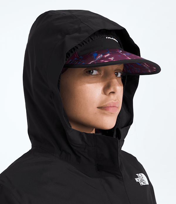 Girls Warm Antora Rain Jacket TNF TNF BlackTNF Black MODELHOOD2