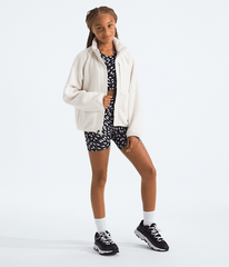 Girls Yumiori FullZip Jacket TNF White Dune HERO2