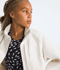Girls Yumiori FullZip Jacket TNF White Dune HERO3