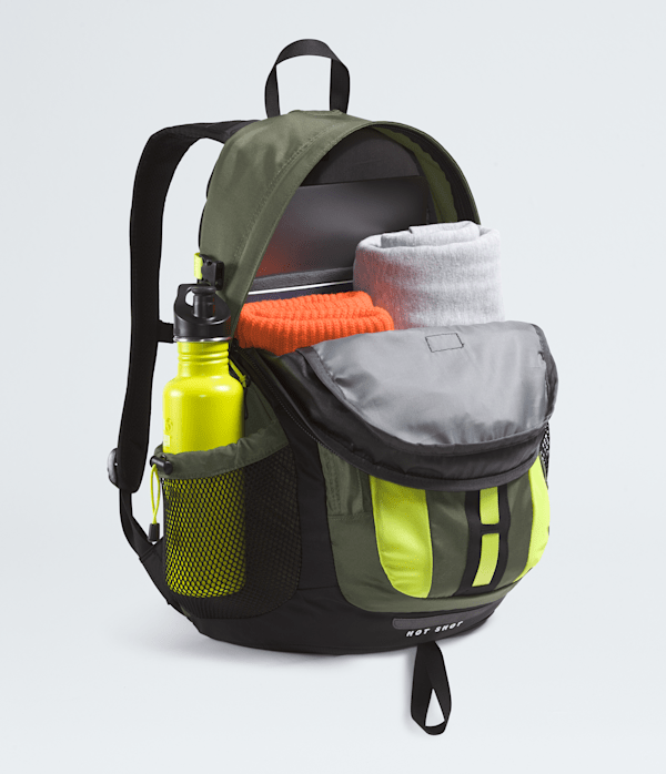 Hot Shot SE Backpack  30L TNF New Taupe GreenTNF BlackFizz Lime INT