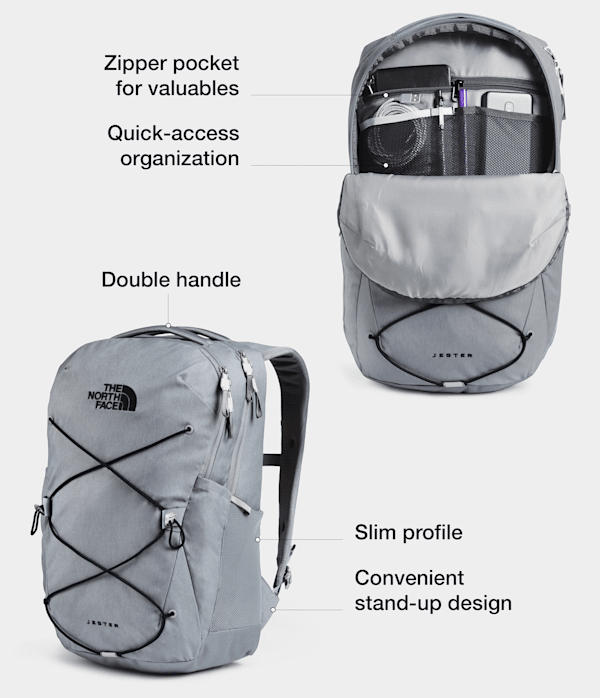 Jester Backpack  28L TNF TNF Black ALT5