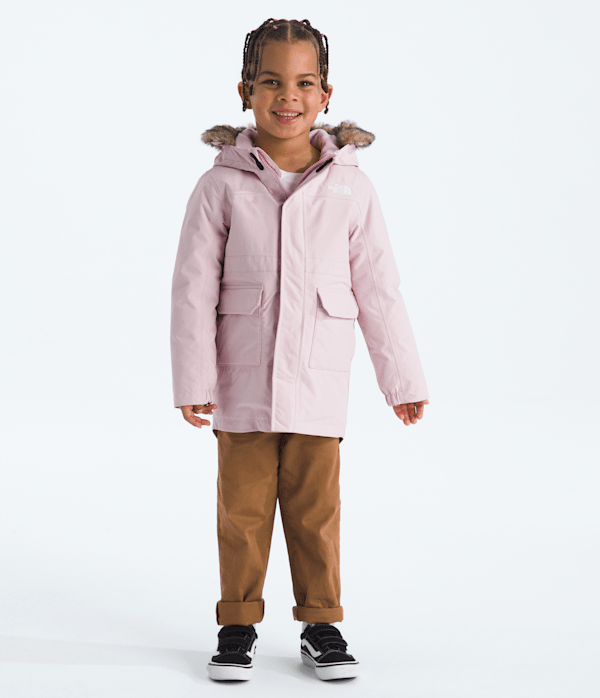 Kids Arctic Parka TNF Pale Blossom HERO3