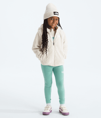 Kids Campshire FullZip Hoodie TNF White Dune HERO3