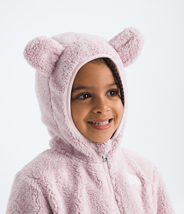Kids Campshire FullZip Hoodie TNF Pale Blossom MODELHOOD2