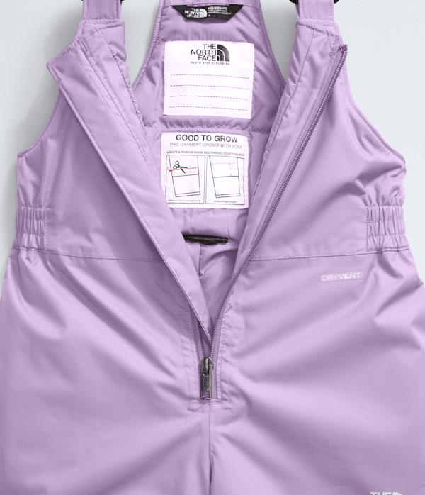 Kids Freedom Insulated Bibs TNF Lite Lilac ALT1