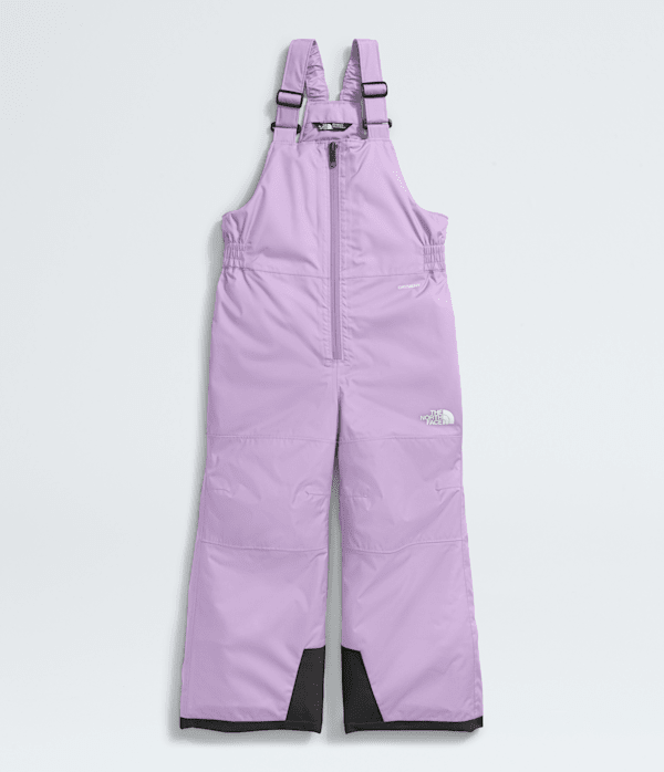 Kids Freedom Insulated Bibs TNF Lite Lilac ALTFRONT
