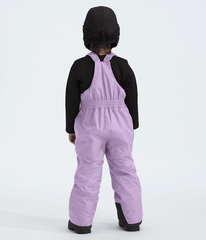 Kids Freedom Insulated Bibs TNF Lite Lilac BACK