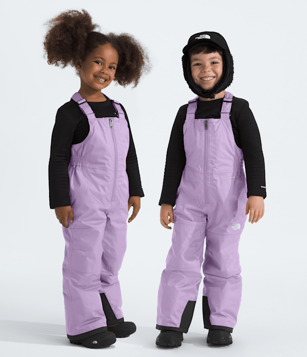 Kids Freedom Insulated Bibs TNF Lite Lilac Main
