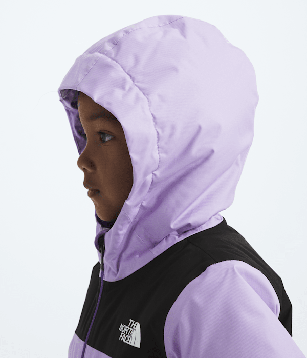 Kids Freedom Insulated Jacket TNF Lite LilacWhite Dune MODELHOOD2