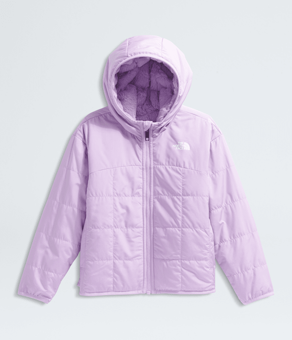 Kids Girls Reversible Shasta FullZip Hooded Jacket TNF ALTFRONT