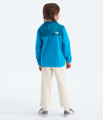 Kids Glacier FullZip Hoodie TNF Meridian BlueDusk Blue BACK