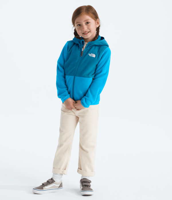 Kids Glacier FullZip Hoodie TNF Meridian BlueDusk Blue HERO2