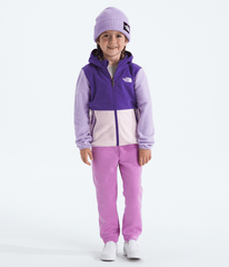 Kids Glacier FullZip Hoodie TNF Peak PurpleLite LilacPale Blossom HERO2