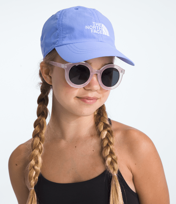 Kids Horizon Hat TNF Periwinkle Glow MODELBACK