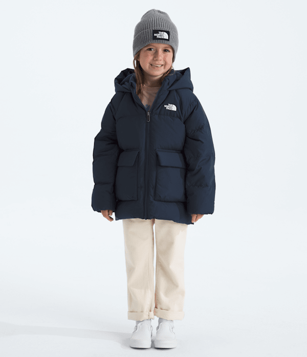 Kids North Down FleeceLined Parka TNF Summit NavySummit Navy HERO2