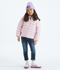 Kids Reversible Perrito Hooded Jacket TNF Pale Blossom HERO2