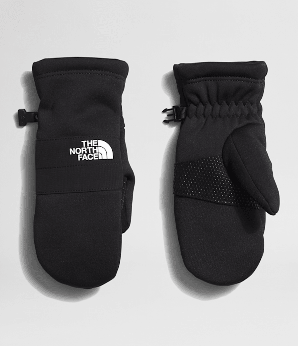 Kids Sierra Etip Mitts TNF TNF Black HERO