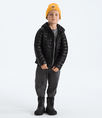 Kids THERMOBALL Hooded Jacket TNF TNF Black HERO2