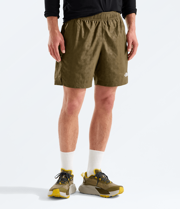Mens 247 Pentadome Embossed 7 Shorts TNF Main