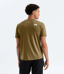 Mens 247 Pentadome Embossed Reg ShortSleeve Tee TNF BACK