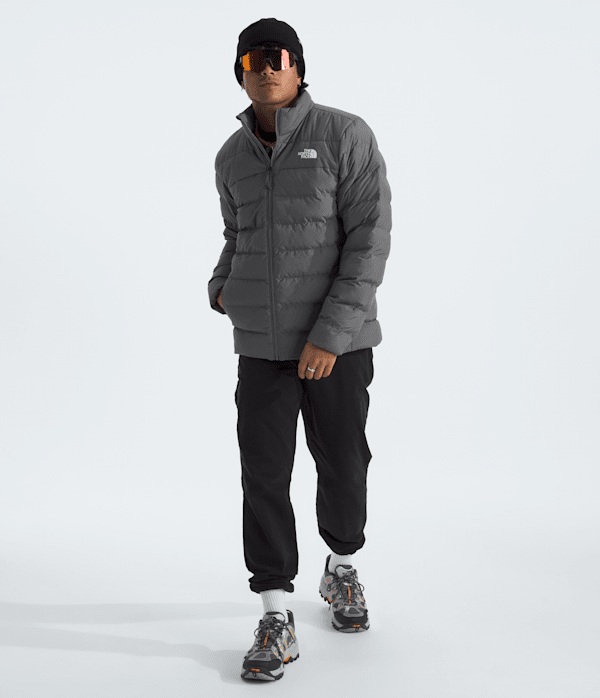 Mens Aconcagua 3 Jacket TNF Smoked Pearl HERO2