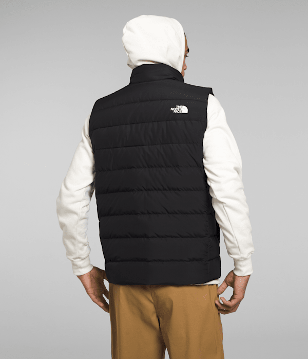 Mens Aconcagua 3 Vest TNF TNF Black BACK