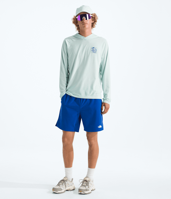 Mens Adventure Sunrise Hike Hoodie TNF HERO2