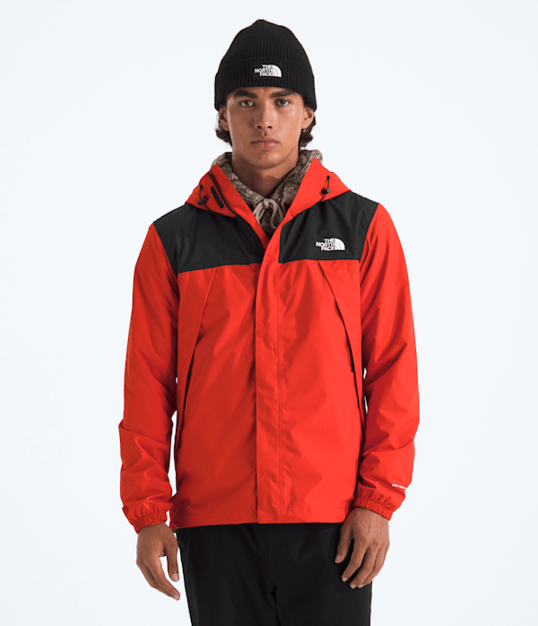 Mens Antora Jacket TNF Lava RedTNF Black Main