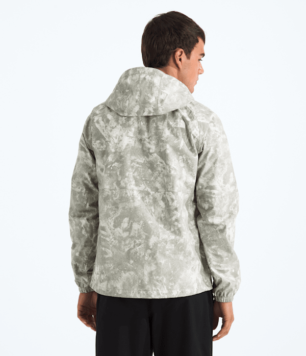 Mens Antora Rain HoodiePrint TNF BACK