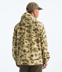 Mens Antora Rain HoodiePrint TNF Cedar Heritage Print BACK