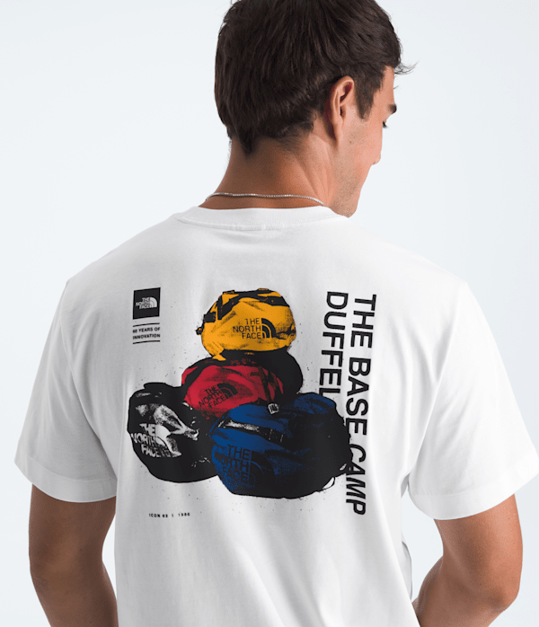 Mens BCD Celebration Relaxed ShortSleeve TeeGraphic TNF HERO2