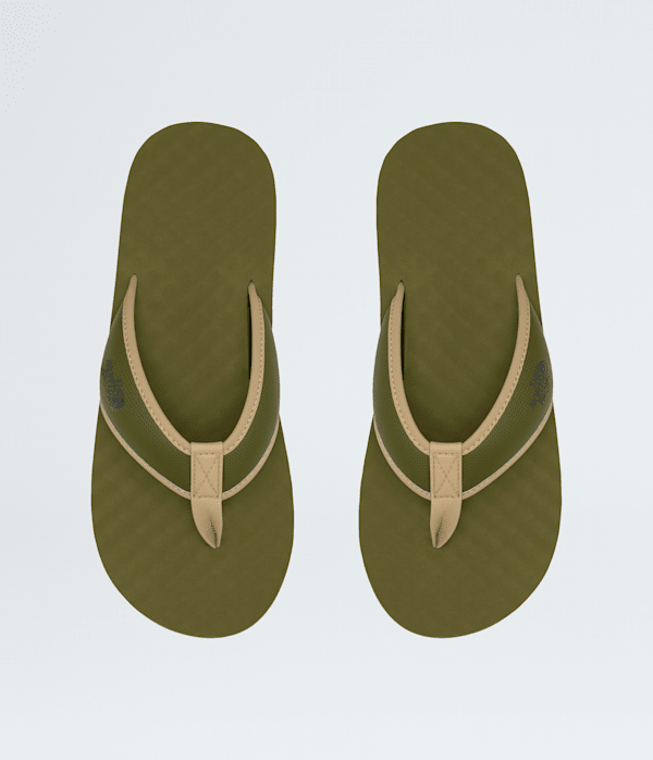 Mens Base Camp FlipFlops II TNF Forest OliveForest Olive DETAILINSTEP
