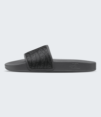Mens Base Camp Slides III TNF Logo Mania PrintAnthracite Grey HERO
