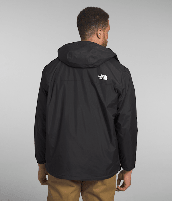Mens Big Antora Jacket TNF TNF Black BACK