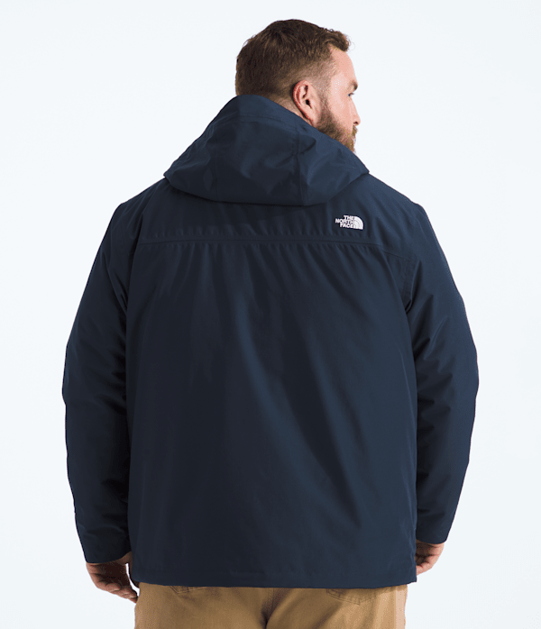 Mens Big Carto Mono Triclimate Hooded Jacket TNF BACK