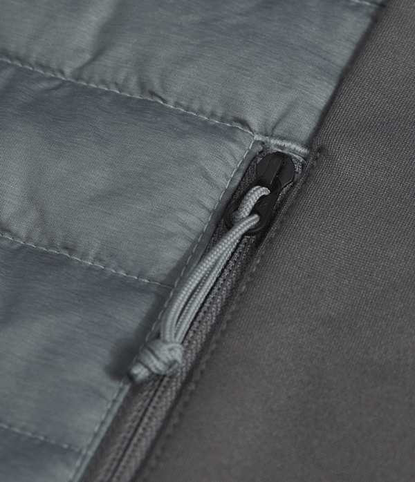 Mens Canyonlands Hybrid Jacket TNF TNF Medium Grey Heather DETAIL3